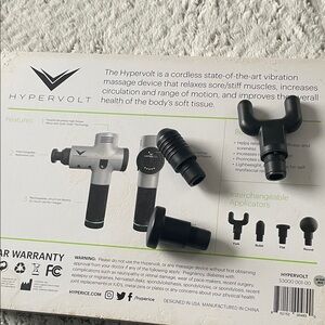 Hypervolt Massage 3 piece attachments